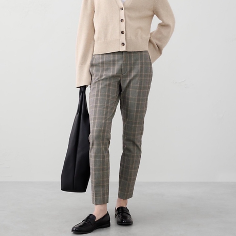 Banana Republic - Sloan Pant - Heather Grey - Size 10L